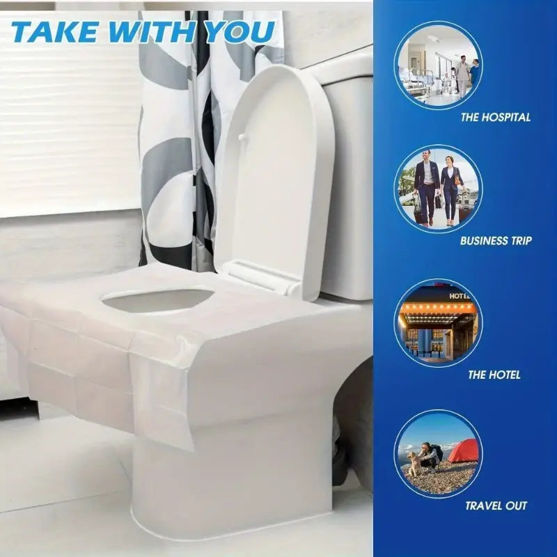 Flushable Toilet Seat Covers