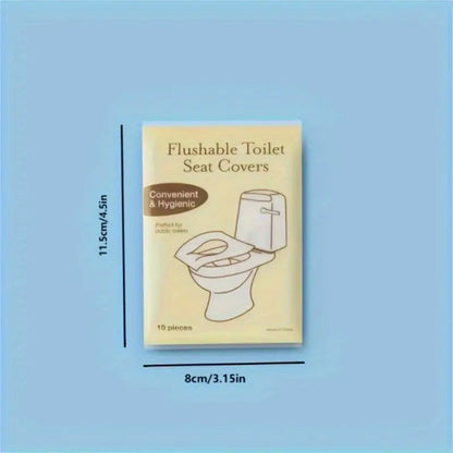 Flushable Toilet Seat Covers