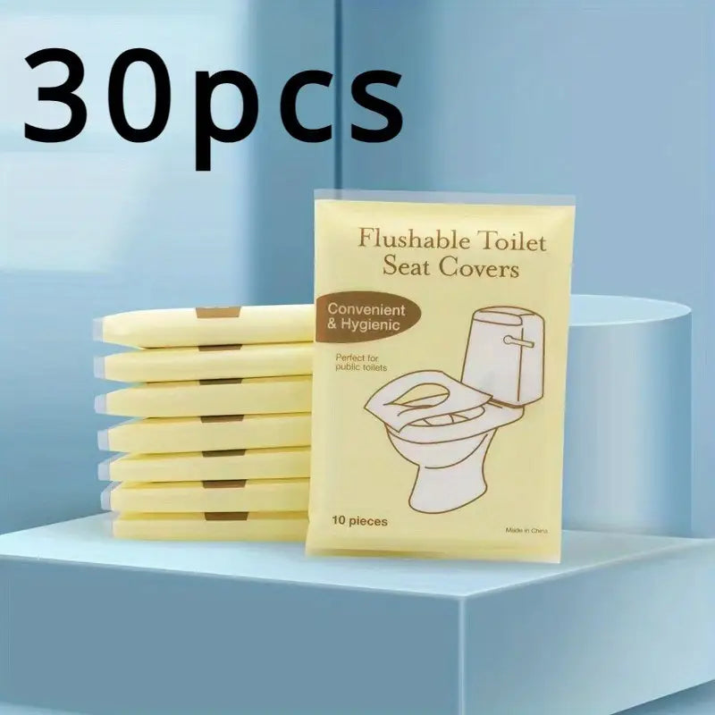 Flushable Toilet Seat Covers