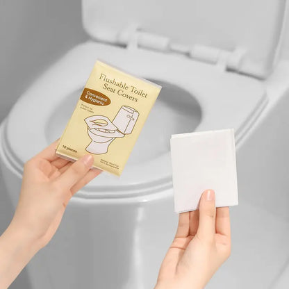Flushable Toilet Seat Covers